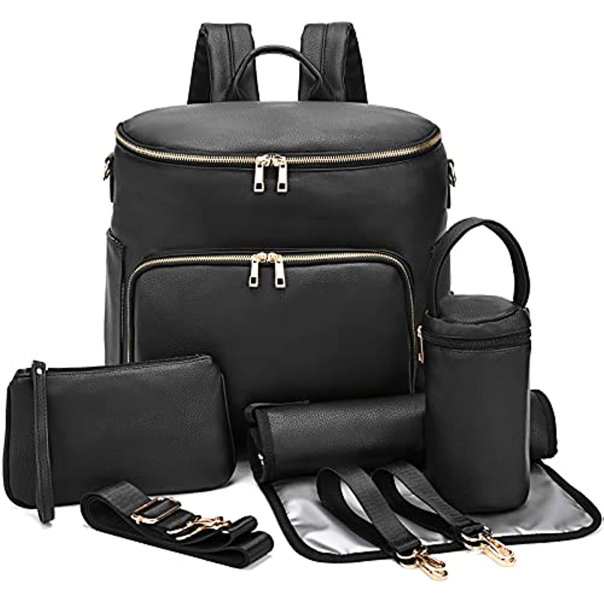 Backpack Diaper Bag - Diaper Bag Backpack Leather Backpack for