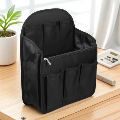 Backpack Insert Organizer - 1Pcs Multi-Slot Backpack Organizer Insert Black