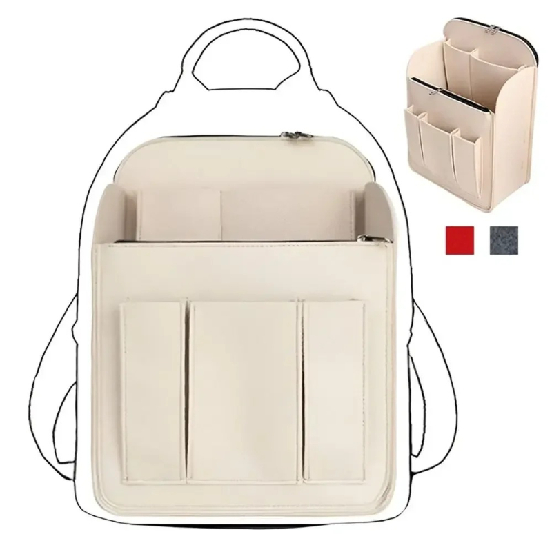 Makeup Organizer Felt Insert B - Backpack Insert Organizer incelemesi ve fiyatı