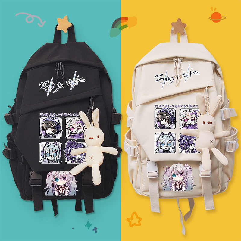 Game YOISAKI KANADE AKIYAMA MI - Canvas Backpack Casual incelemesi ve fiyatı