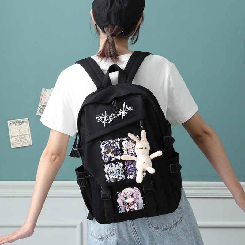 Game YOISAKI KANADE AKIYAMA MI - Canvas Backpack Casual incelemesi ve fiyatı