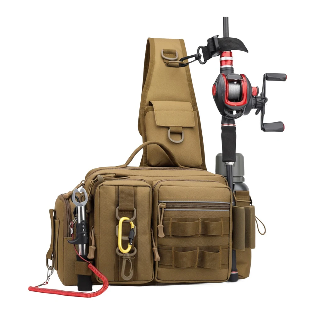 Fishing Backpack with Rod Hold - Hiking Backpack Waterproof incelemesi ve fiyatı