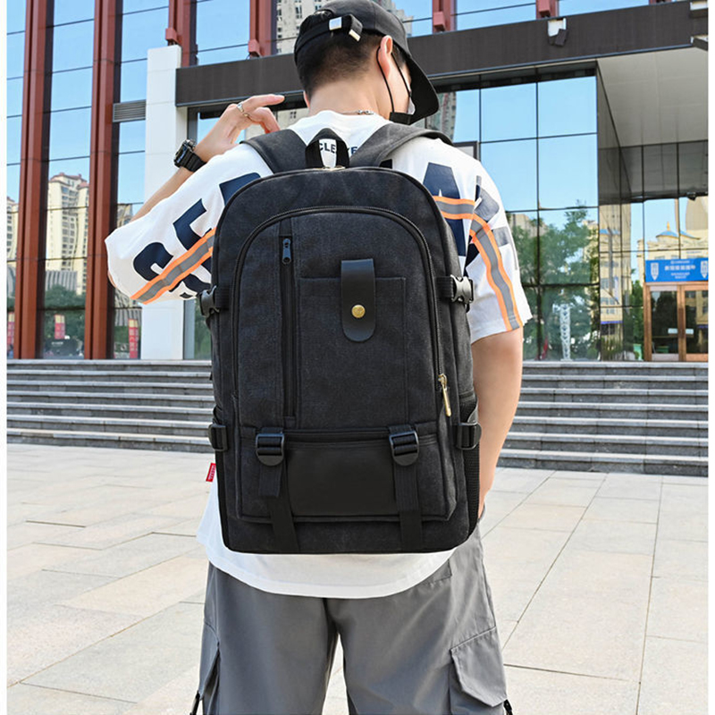 New Casual Camping Male Backpa - Canvas Backpack Casual incelemesi ve fiyatı