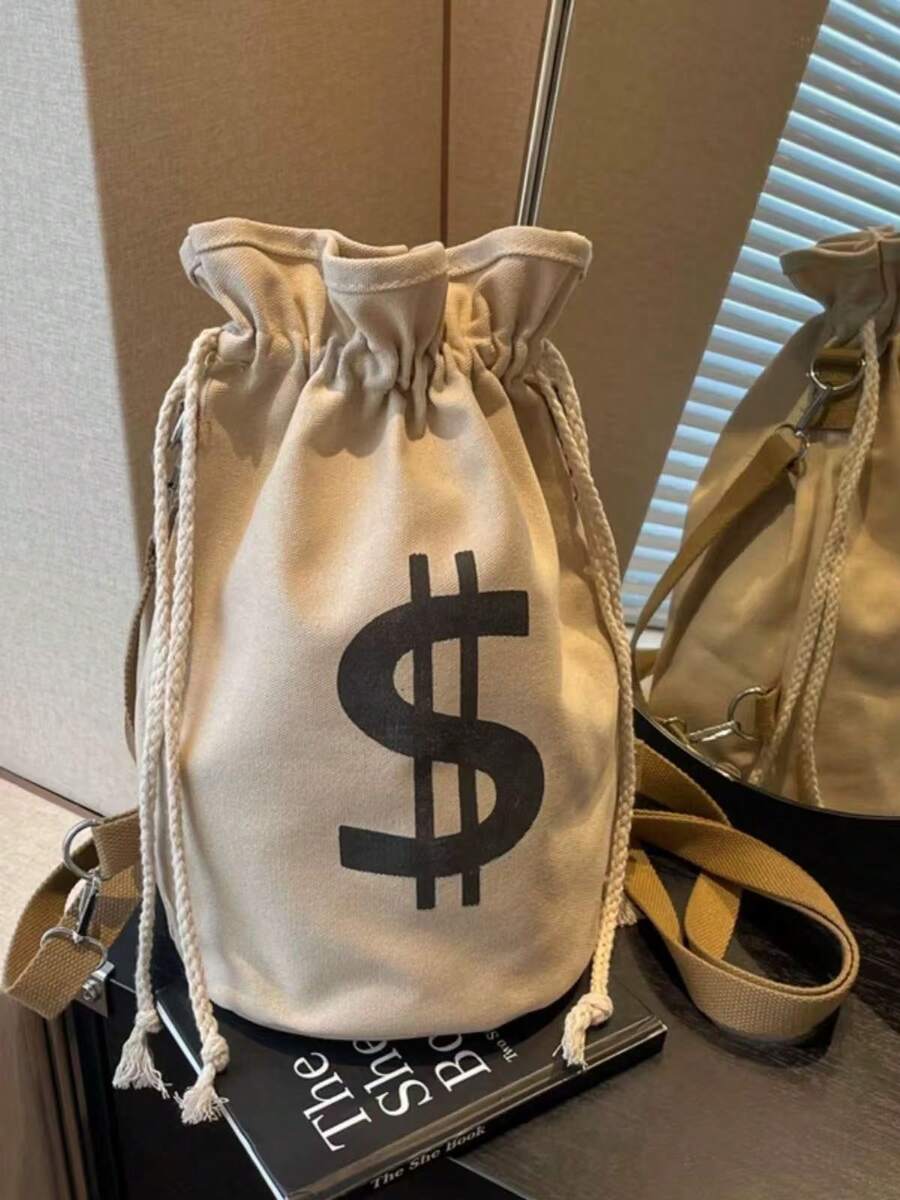 Black Canvas Drawstring Crossb - Canvas Backpack Casual incelemesi ve fiyatı
