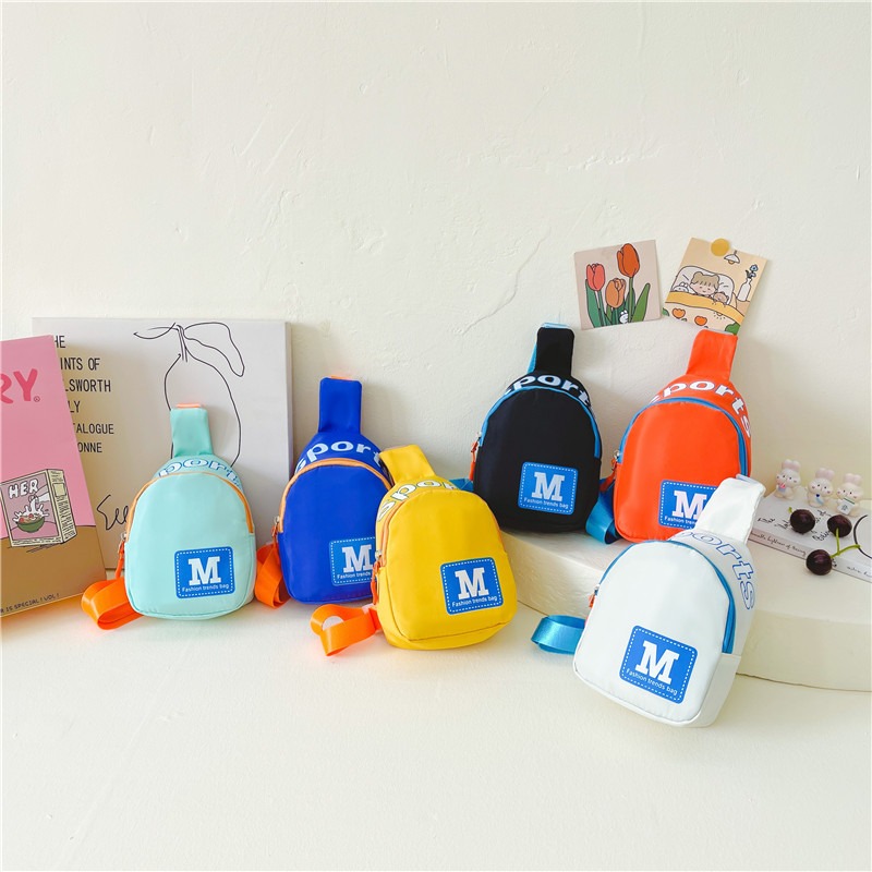 Children Chest Bag Boy Fashion - Canvas Backpack Casual incelemesi ve fiyatı