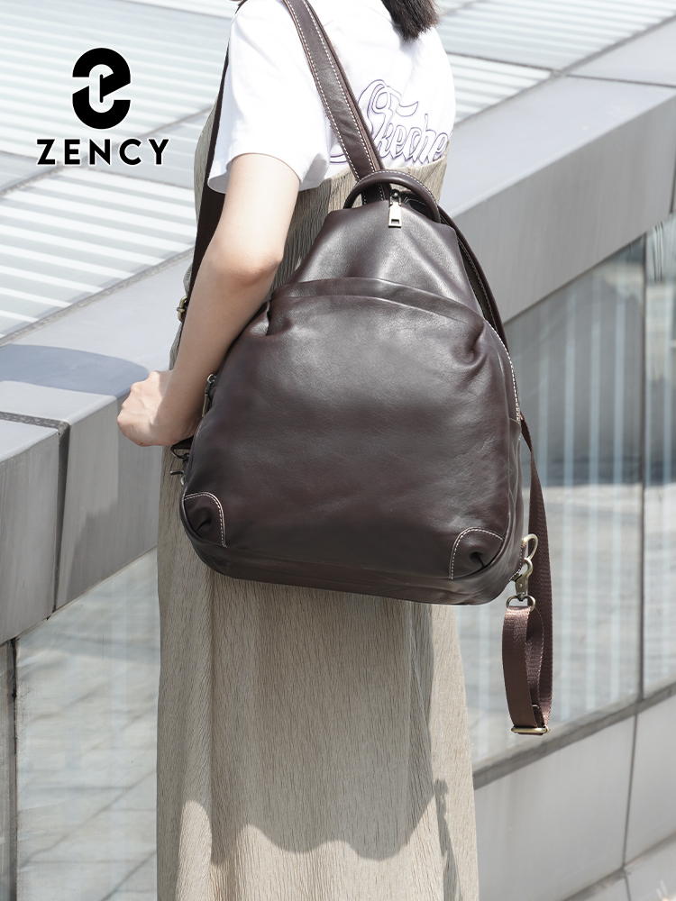 Zency Genuine Leather Women's  - Travel Backpack Anti Theft incelemesi ve fiyatı