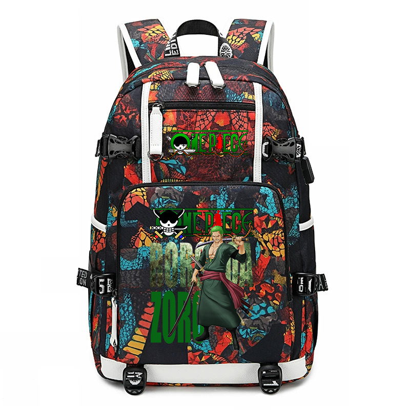 One Piece Zoro Printed School  - School Backpack Teen incelemesi ve fiyatı