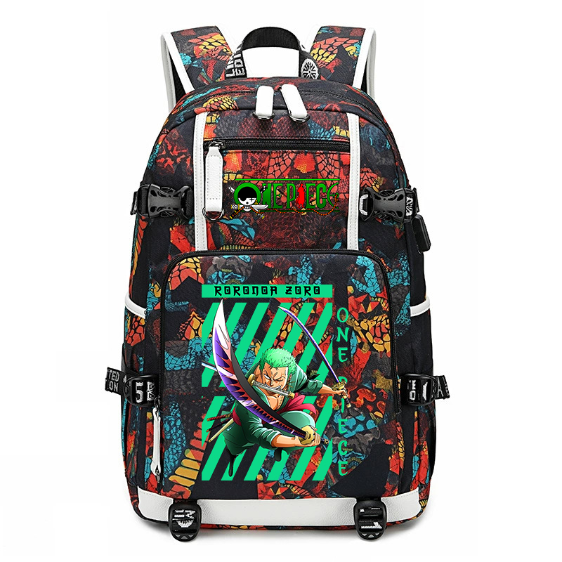 One Piece Zoro Printed School  - School Backpack Teen incelemesi ve fiyatı