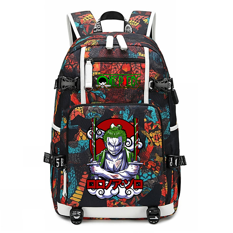 One Piece Zoro Printed School  - School Backpack Teen incelemesi ve fiyatı
