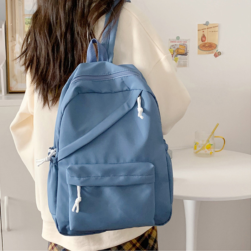Solid Color Women Backpack Lar - School Backpack Teen incelemesi ve fiyatı