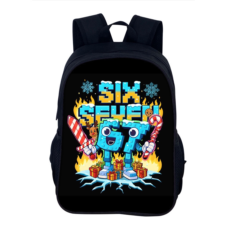 Six Seven 67 Print Lightweight - School Backpack Teen incelemesi ve fiyatı