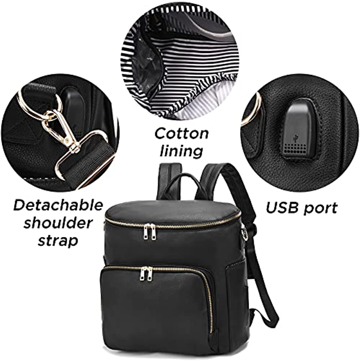 Diaper Bag Backpack Leather Ba - Backpack Diaper Bag incelemesi ve fiyatı