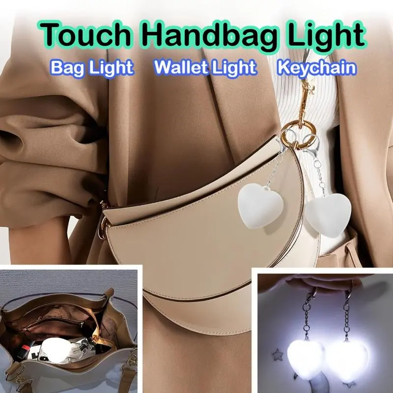 1 Pcs Heart Purse Light - LED  - Mini Backpack Purse incelemesi ve fiyatı