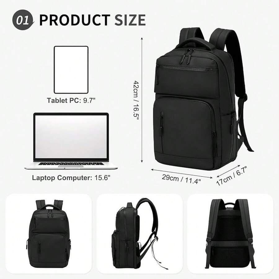 Waterproof Laptop Backpack For - Laptop Backpack 15.6 incelemesi ve fiyatı