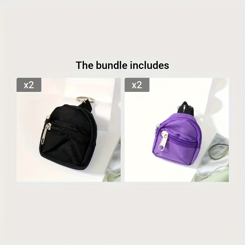 1pc Cute Mini Backpack Keychai - Mini Backpack Purse incelemesi ve fiyatı