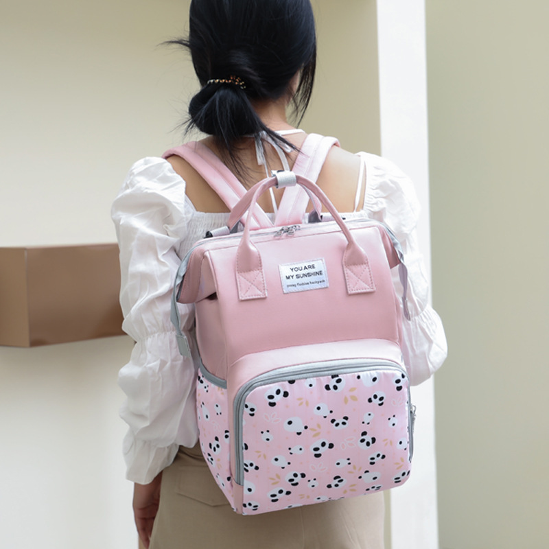 New Fashion Printed Mommy Bag  - Backpack Diaper Bag incelemesi ve fiyatı