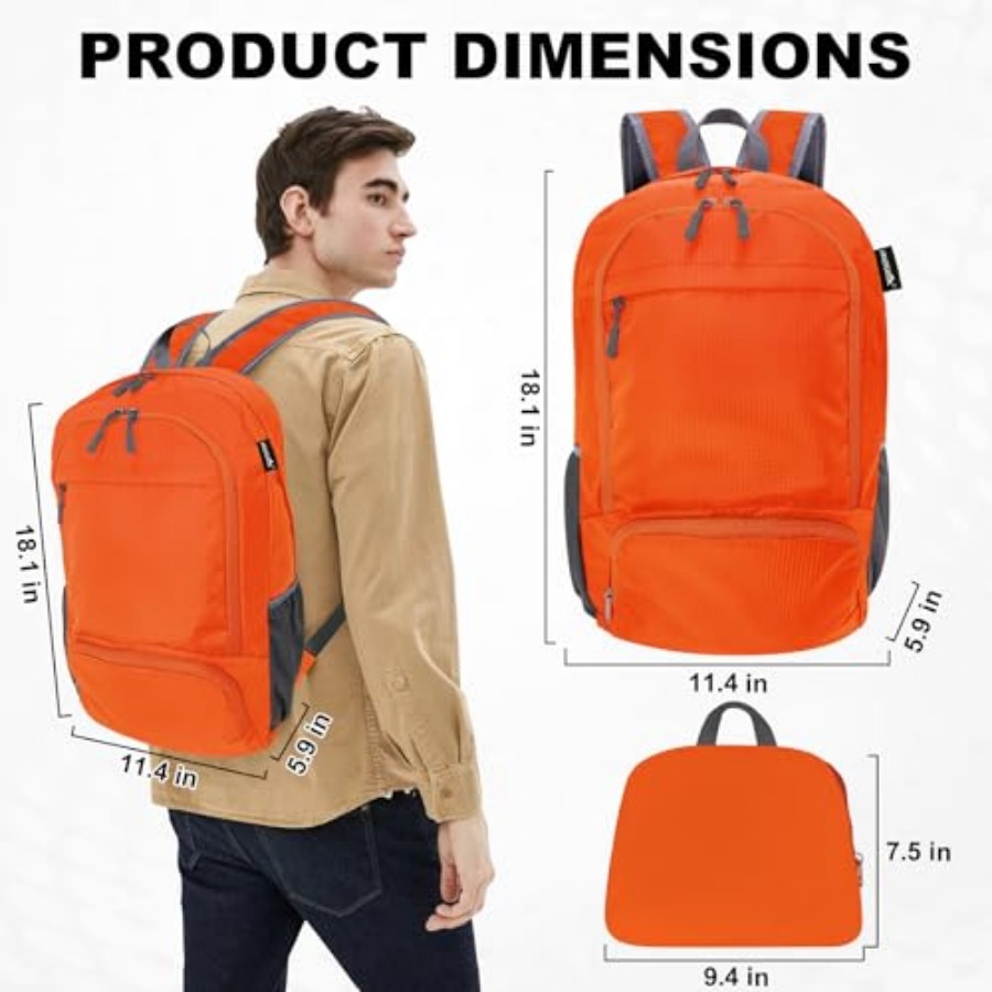 20L Lightweight Packable Hikin - Foldable Backpack Small incelemesi ve fiyatı