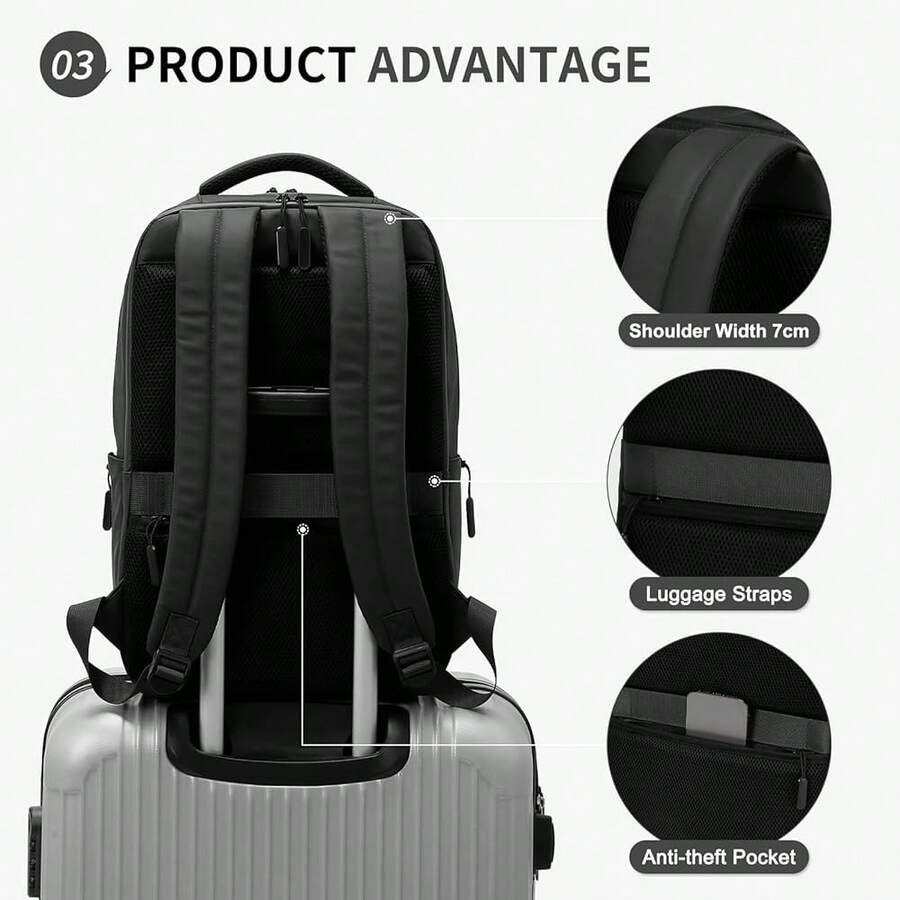 Waterproof Anti-Theft Laptop B - Laptop Backpack 15.6 incelemesi ve fiyatı